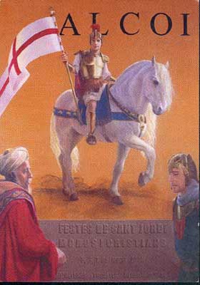 Fiestas de Moros y Cristianos en honor de San Jorge  